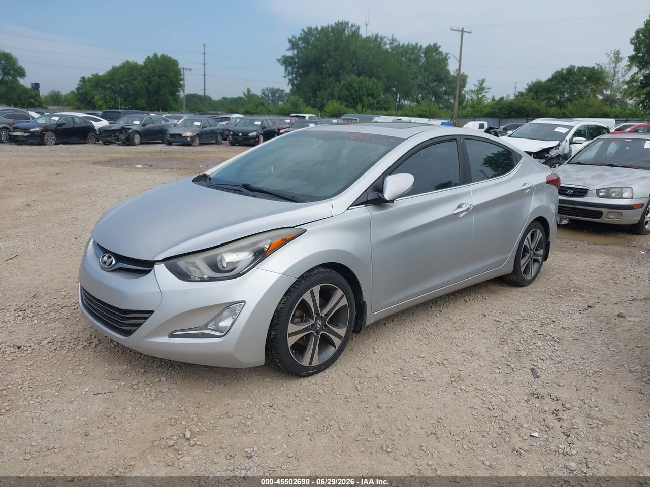 2015 HYUNDAI ELANTRA SPORT thumbnail 3