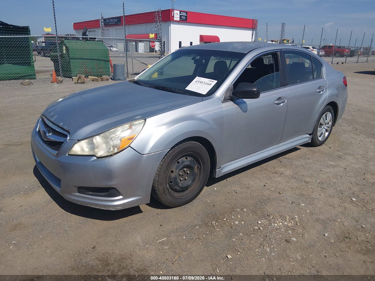 2012 SUBARU LEGACY 2.5I thumbnail 3