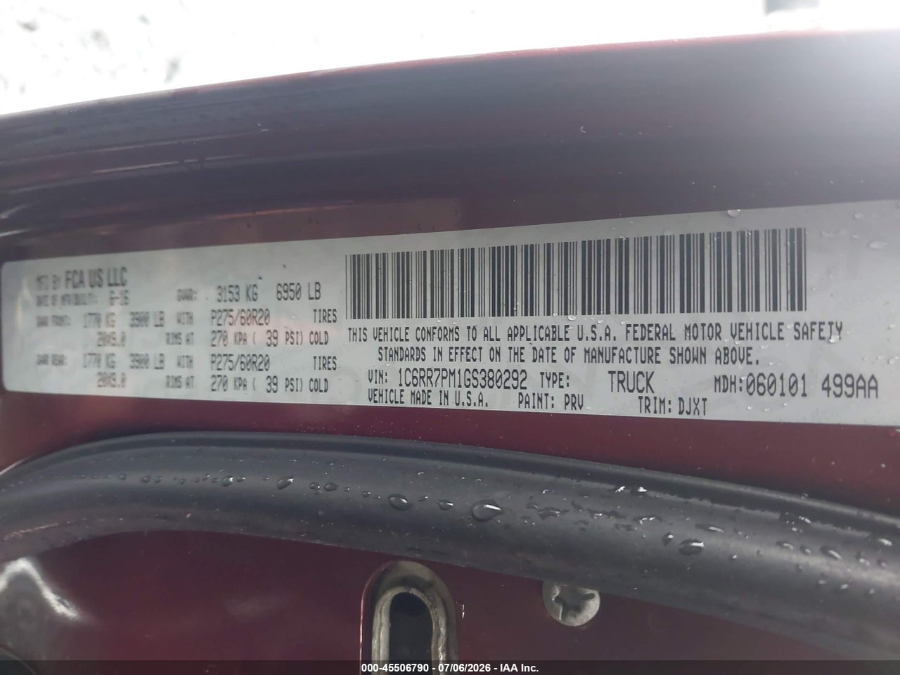 2016 RAM 1500 LONGHORN thumbnail 10