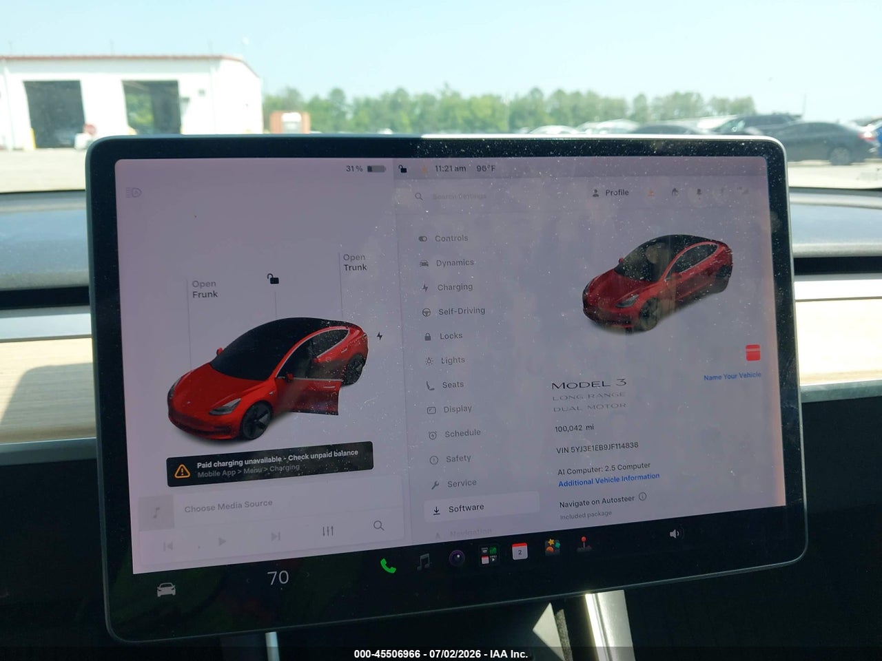 2018 TESLA MODEL 3 LONG RANGE/PERFORMANCE thumbnail 8