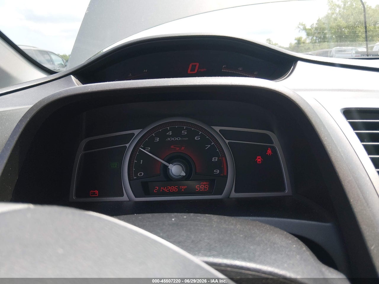 2008 HONDA CIVIC SI thumbnail 8