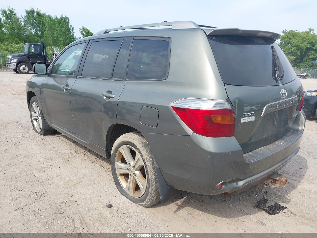 2008 TOYOTA HIGHLANDER SPORT thumbnail 4