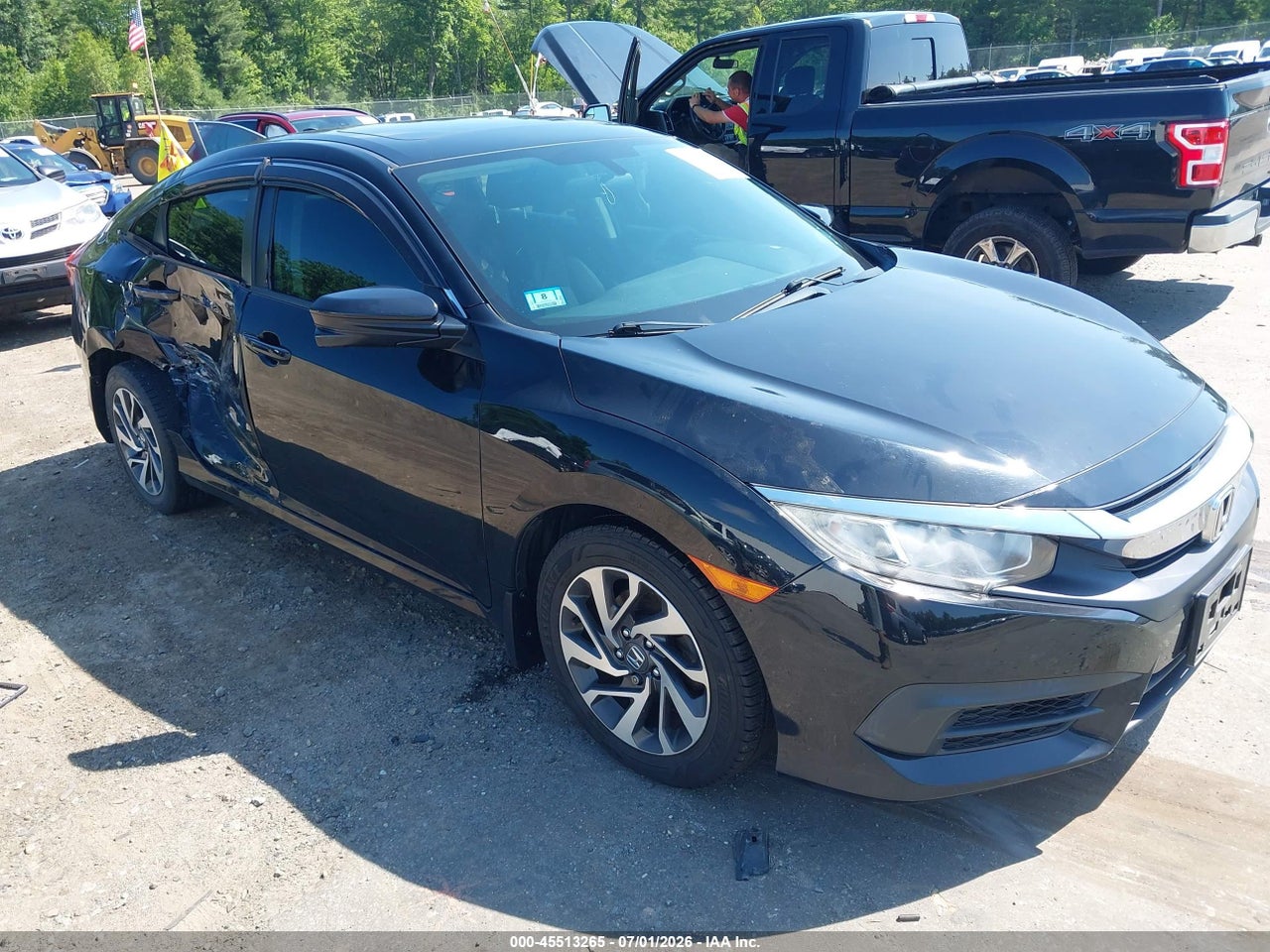 2017 HONDA CIVIC EX thumbnail 2