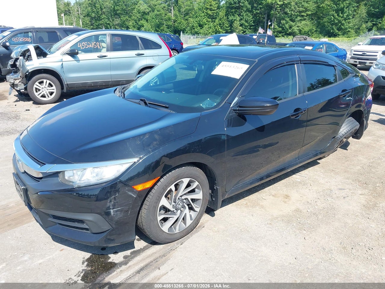 2017 HONDA CIVIC EX thumbnail 3