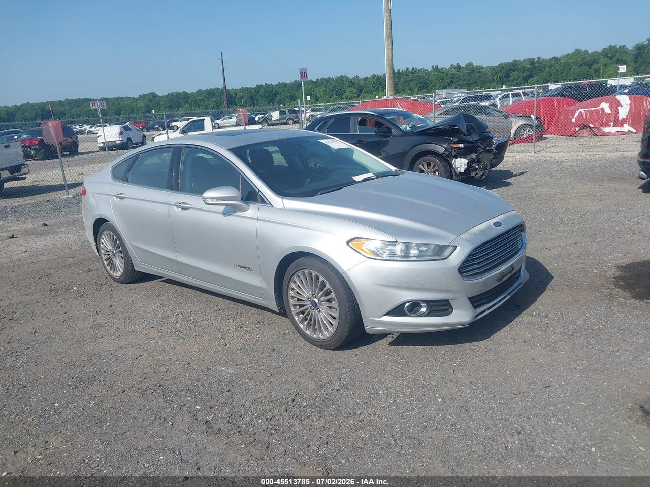2014 FORD FUSION HYBRID TITANIUM thumbnail 2