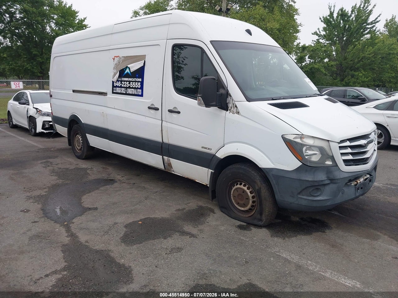 WDYPE8DC5FP****** · 2015 FREIGHTLINER SPRINTER 2500 HIGH ROOF
