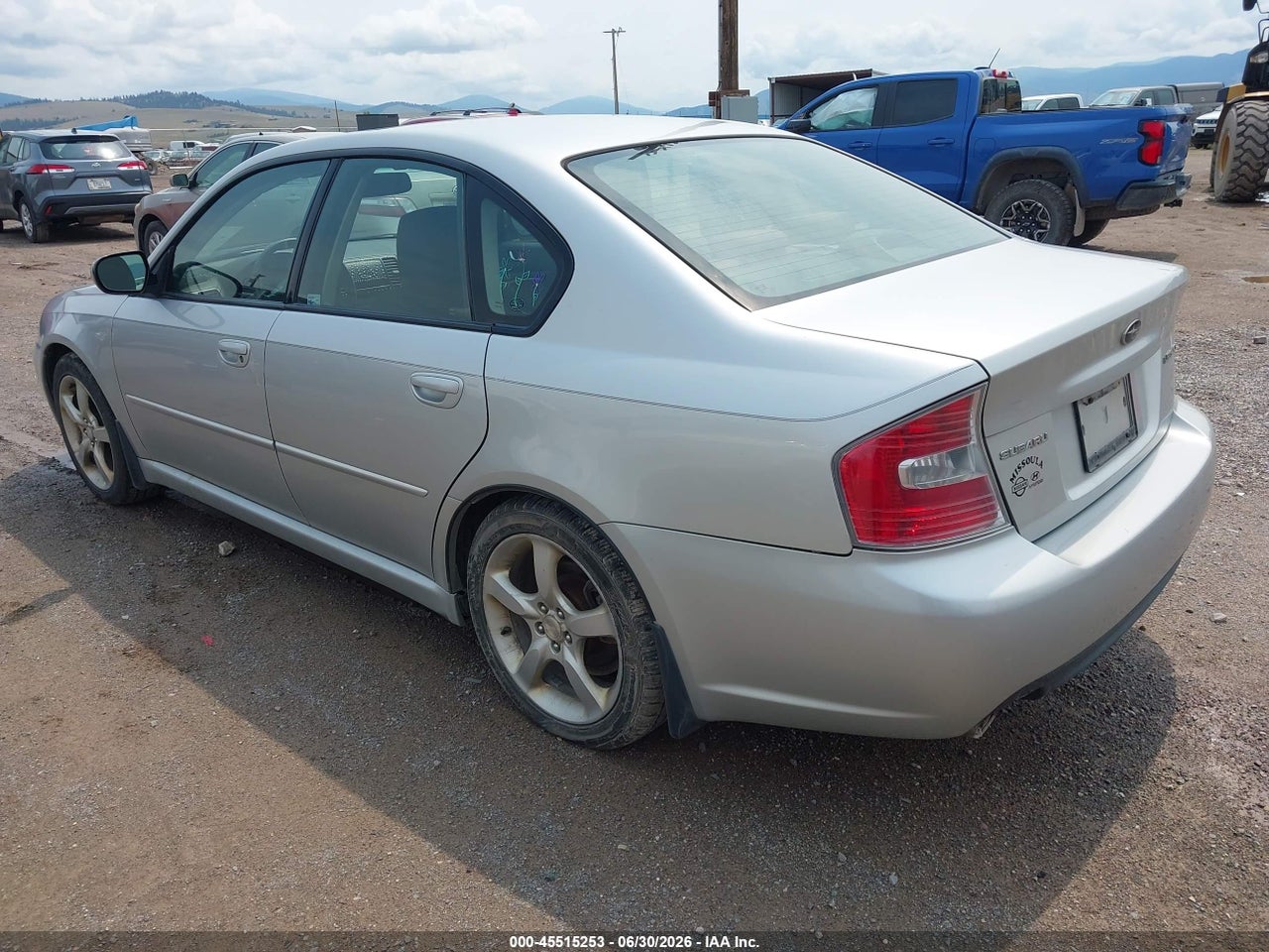 2007 SUBARU LEGACY 2.5I thumbnail 4