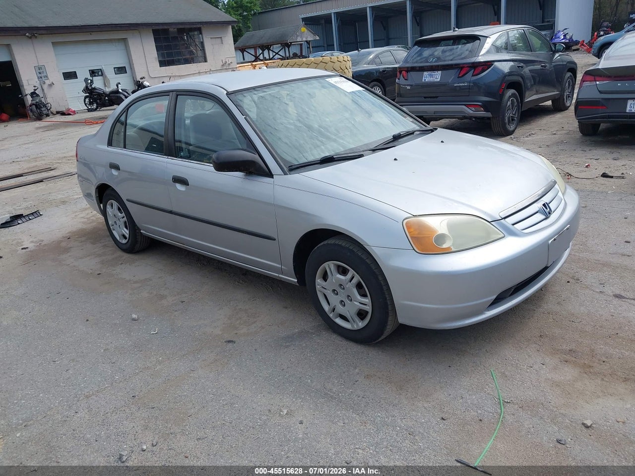 2002 HONDA CIVIC DX thumbnail 2