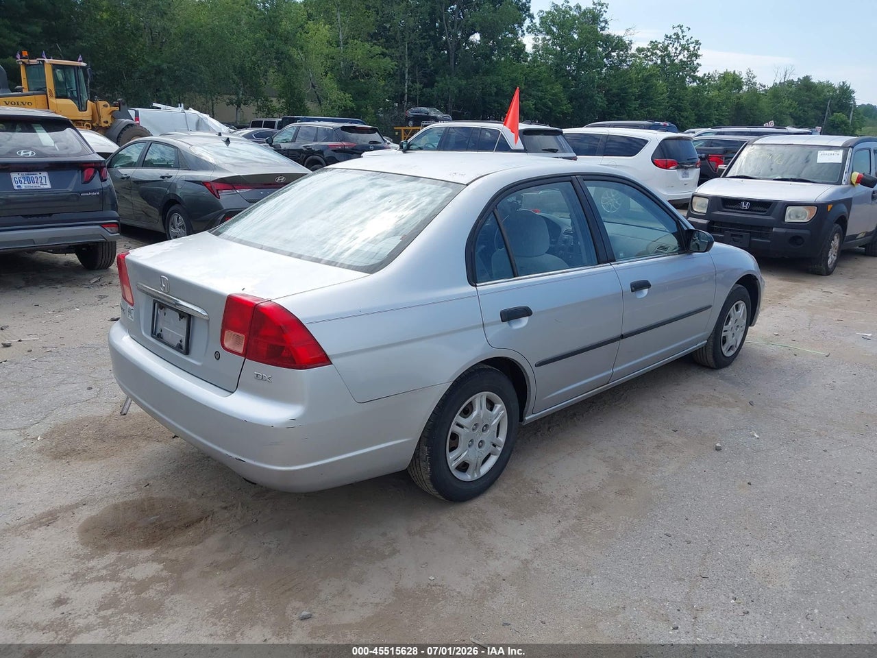 2002 HONDA CIVIC DX thumbnail 5