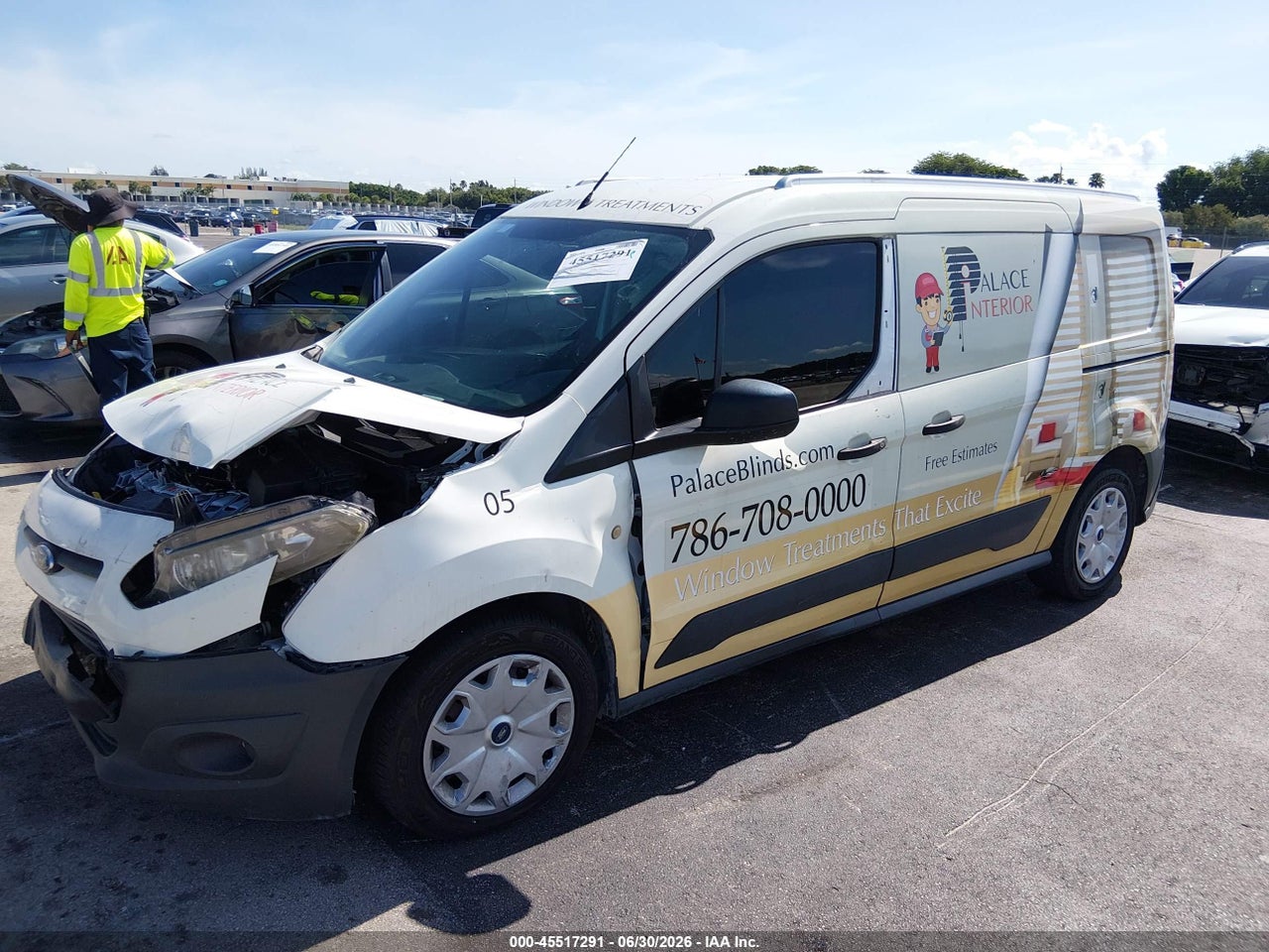 2017 FORD TRANSIT CONNECT XL thumbnail 3
