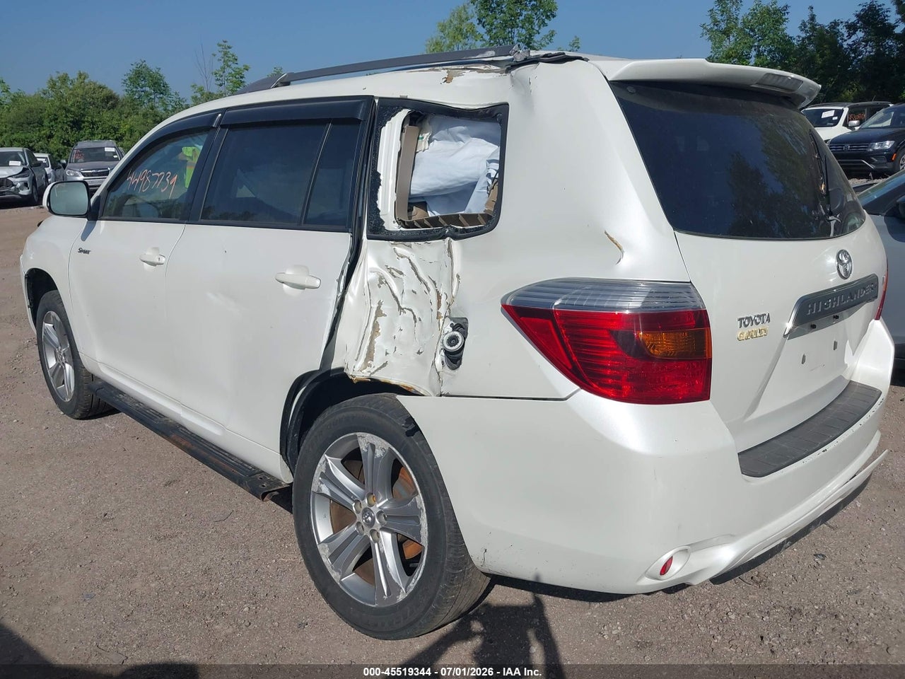 2008 TOYOTA HIGHLANDER SPORT thumbnail 7
