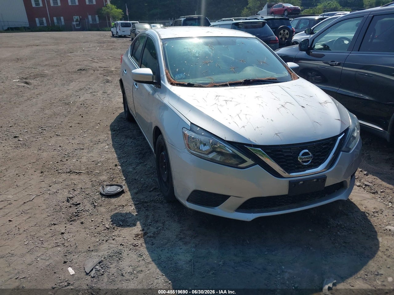 2017 NISSAN SENTRA S thumbnail 2