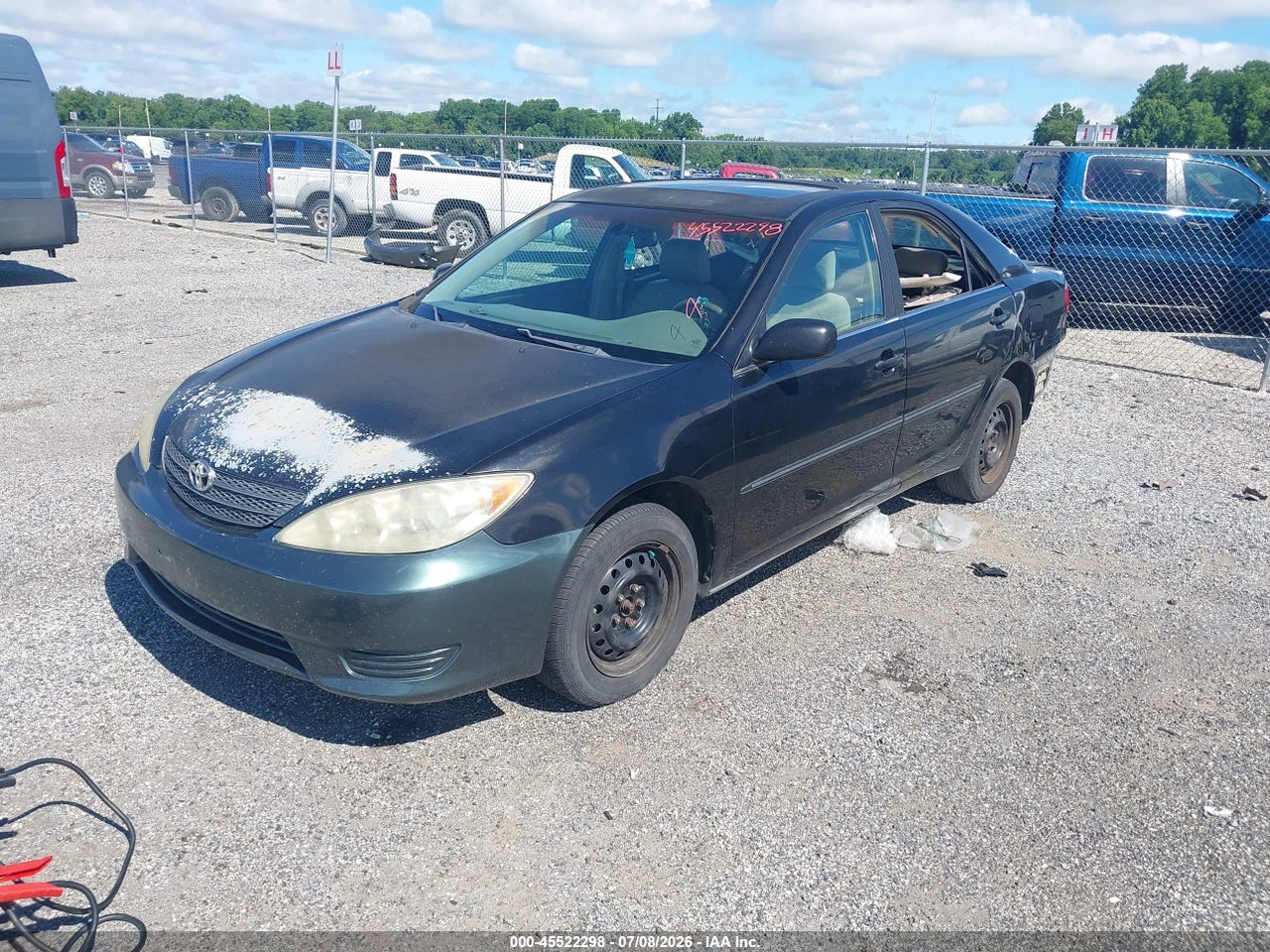 2003 TOYOTA CAMRY XLE thumbnail 3