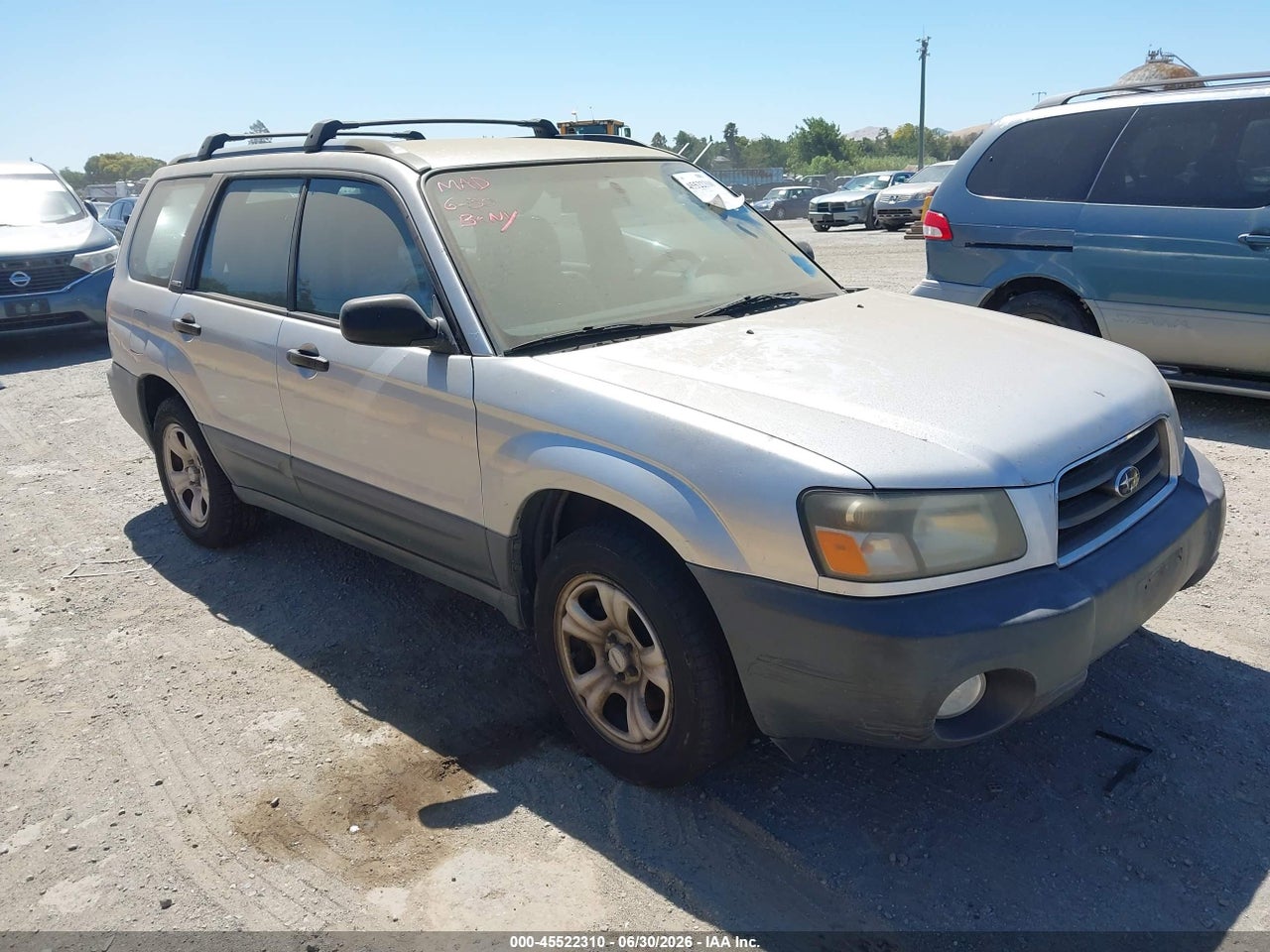 2003 SUBARU FORESTER X thumbnail 2