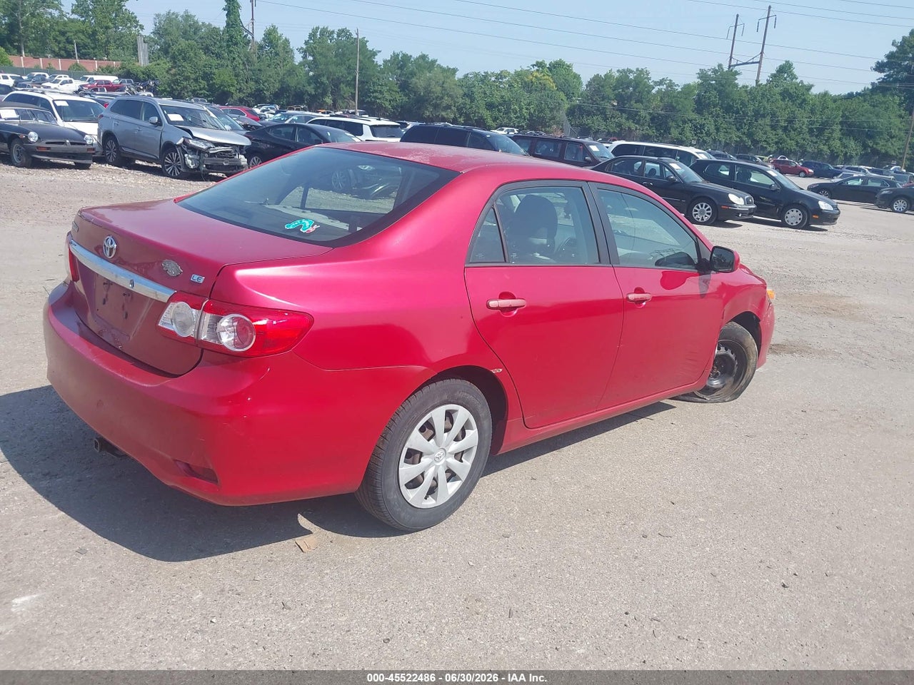 2011 TOYOTA COROLLA LE thumbnail 5
