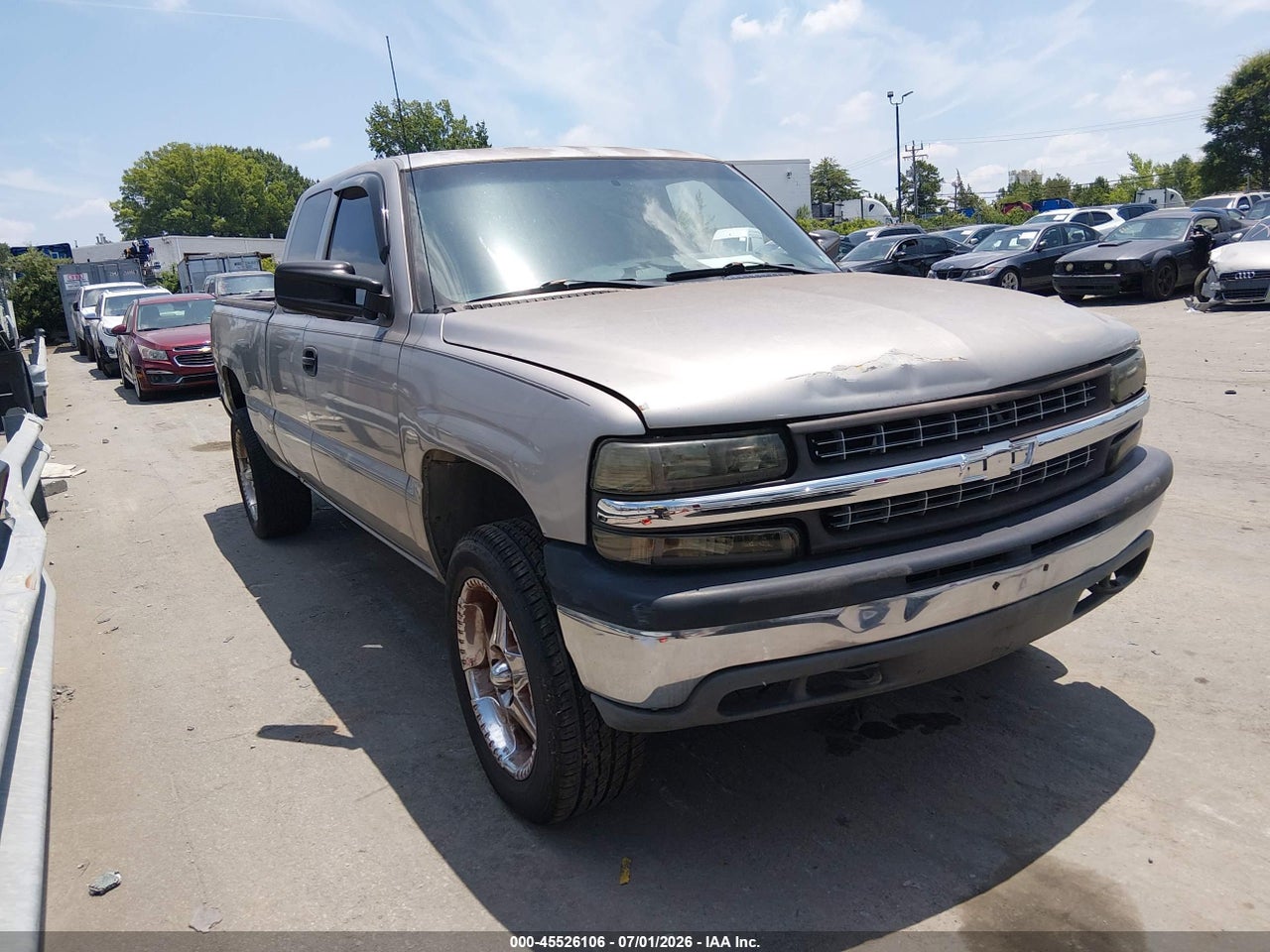 2000 CHEVROLET SILVERADO 1500   thumbnail 2
