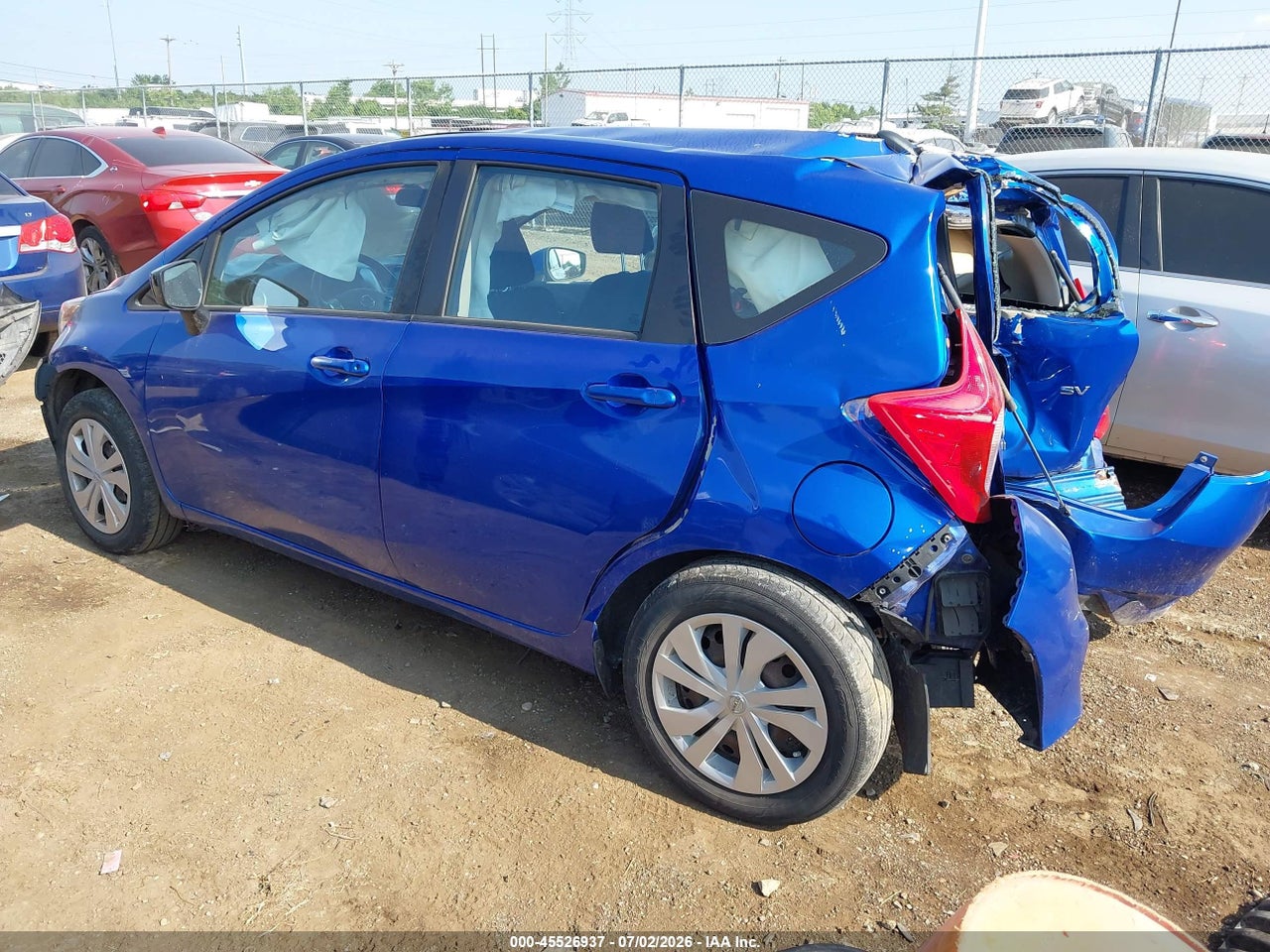 2017 NISSAN VERSA NOTE SV thumbnail 4
