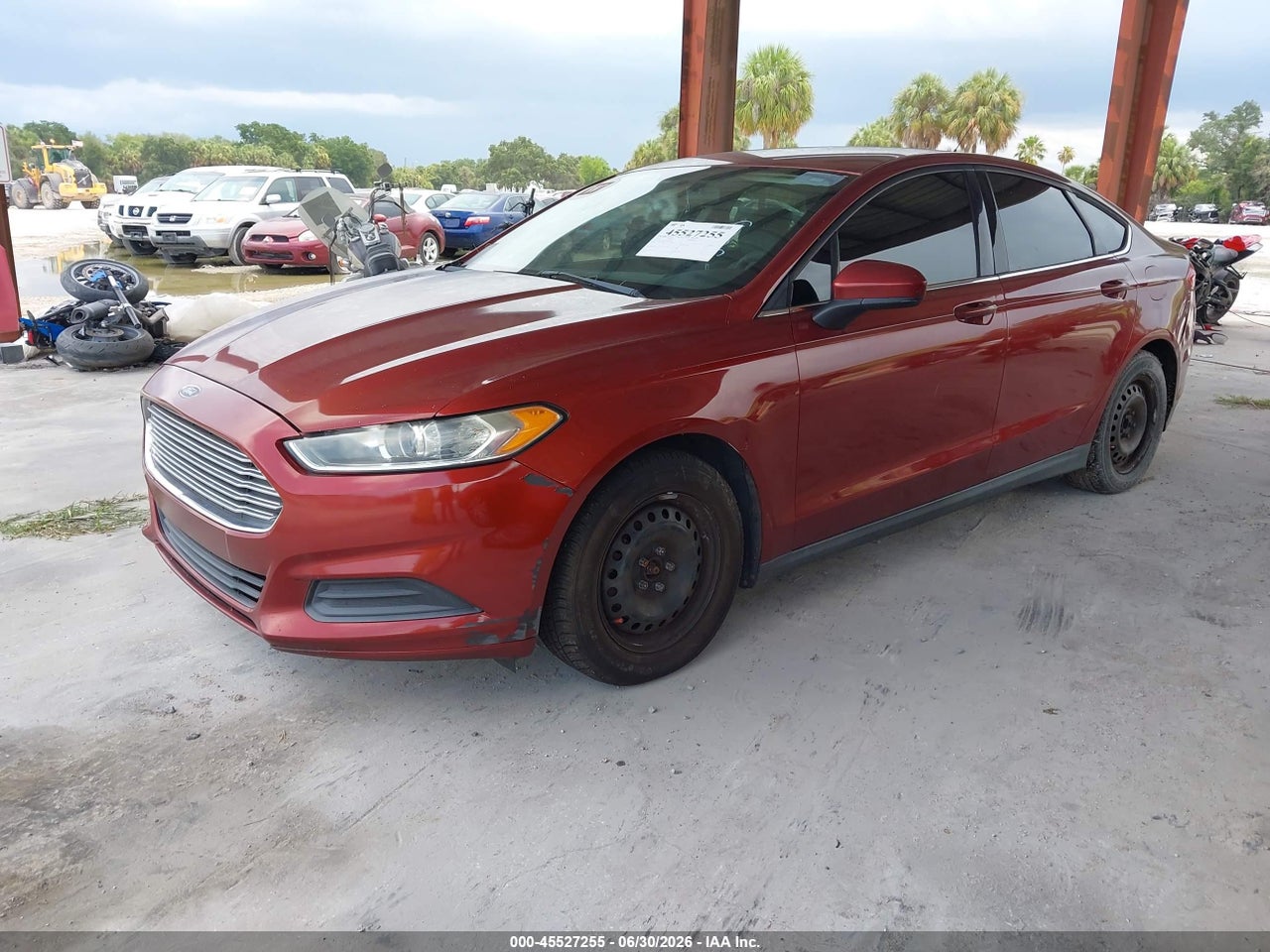 2014 FORD FUSION S thumbnail 3