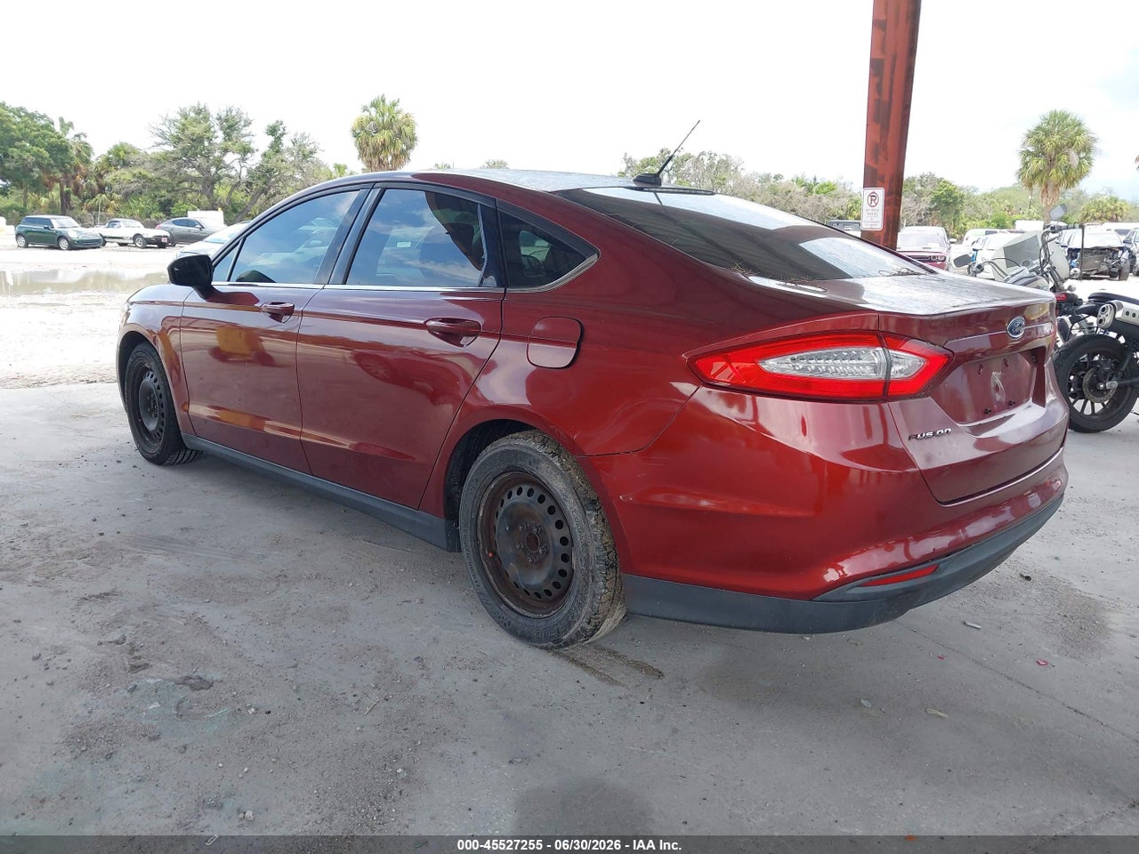 2014 FORD FUSION S thumbnail 4