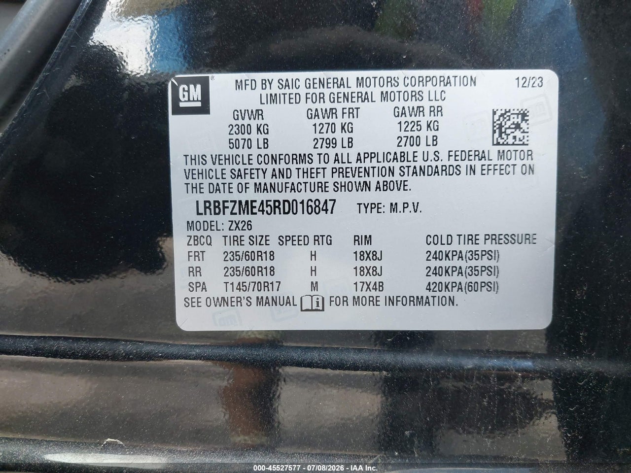 2024 BUICK ENVISION PREFERRED AWD thumbnail 10