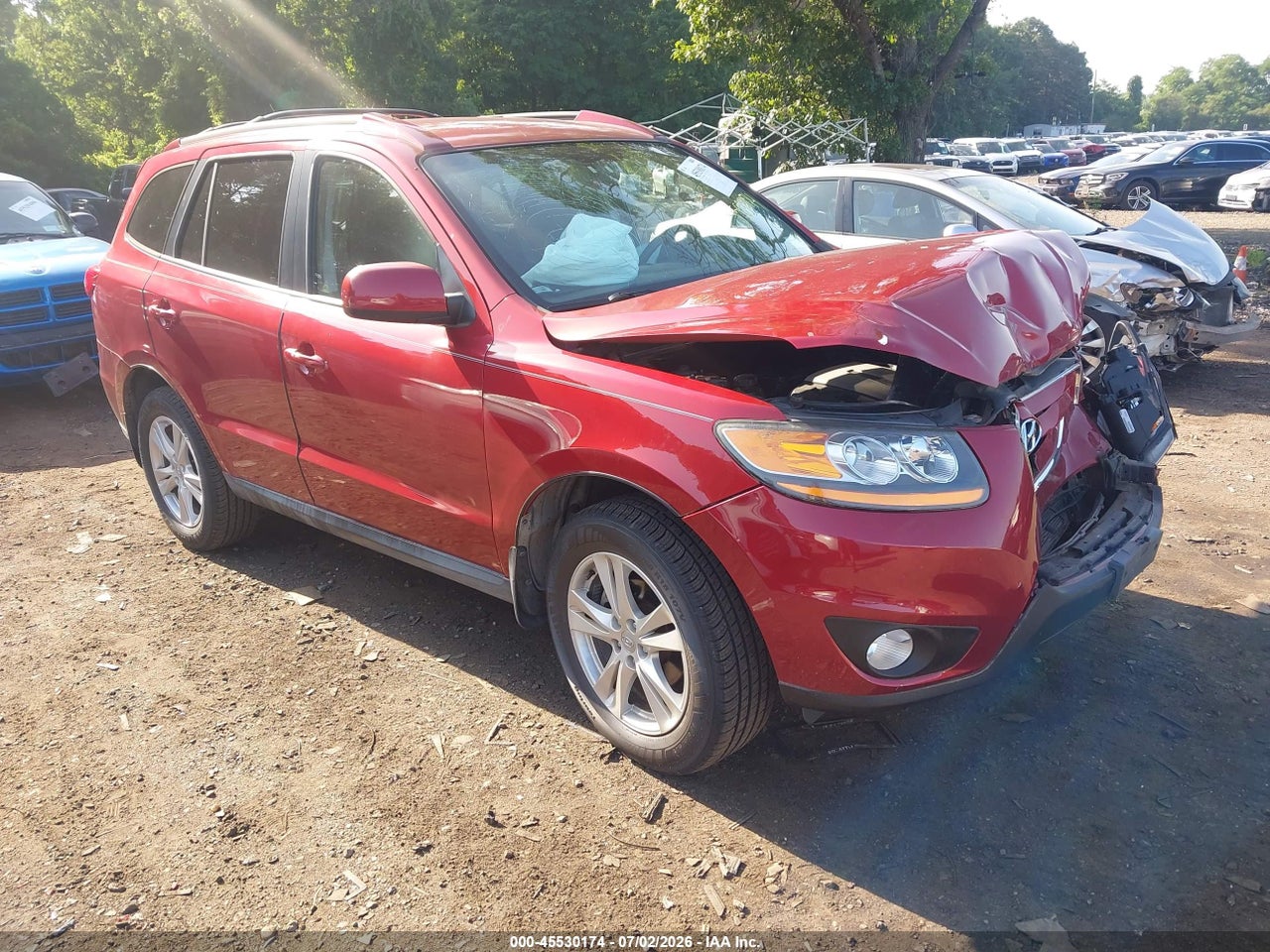2010 HYUNDAI SANTA FE SE thumbnail 2