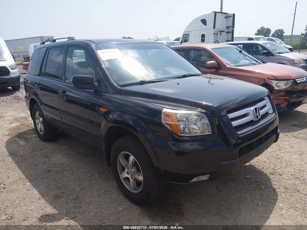 2007 HONDA PILOT EX thumbnail 2