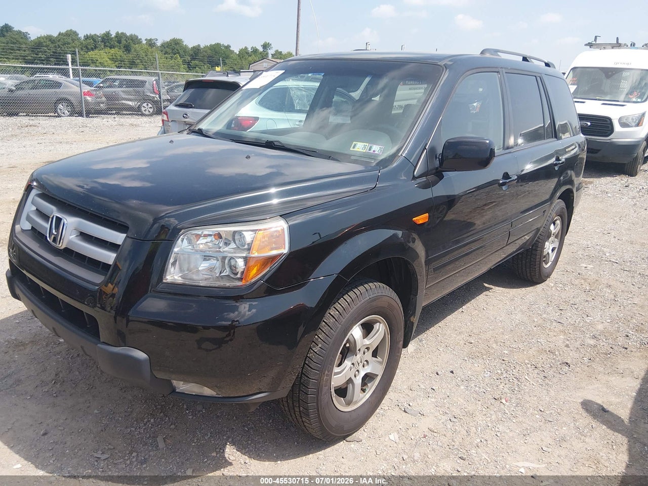 2007 HONDA PILOT EX thumbnail 3