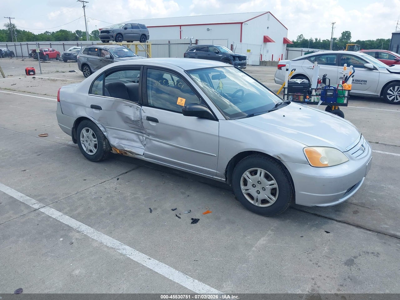 2001 HONDA CIVIC LX thumbnail 2