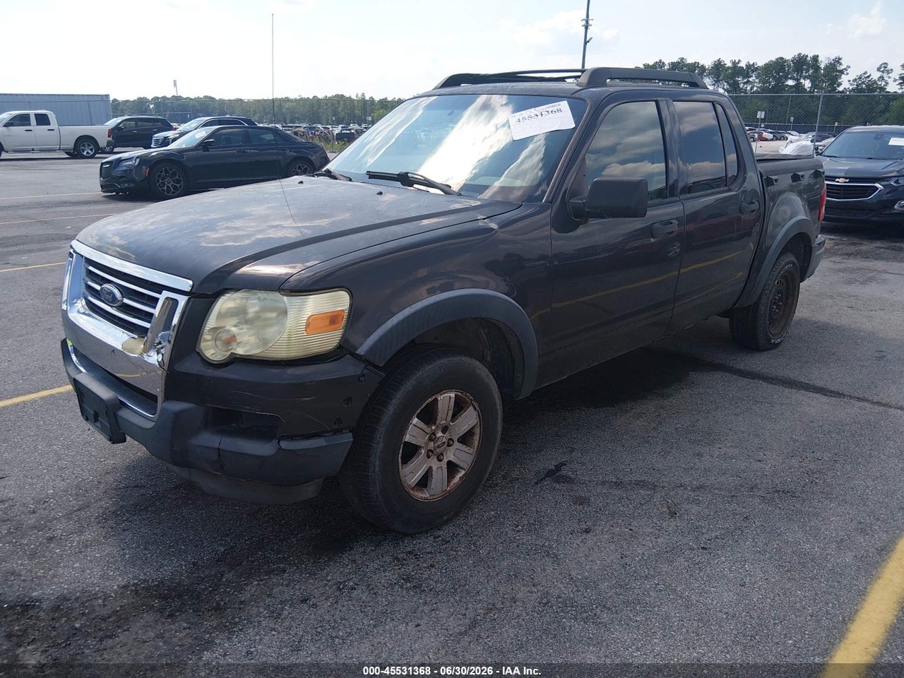 2007 FORD EXPLORER SPORT TRAC XLT thumbnail 3