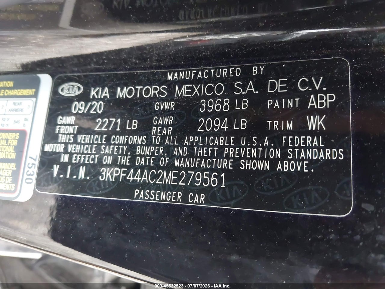 2021 KIA FORTE GT thumbnail 10