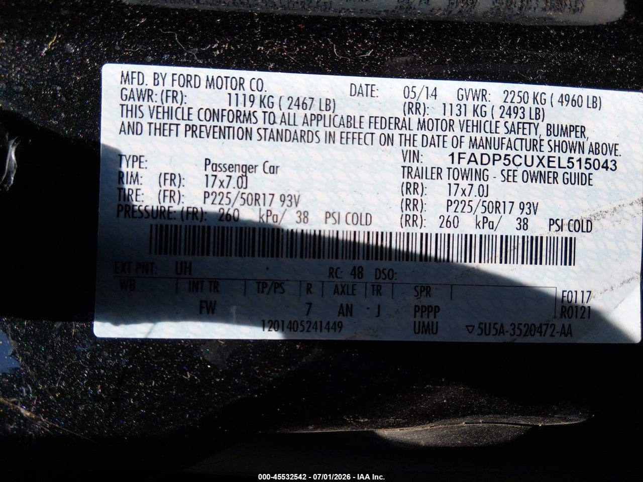 2014 FORD C-MAX ENERGI SEL thumbnail 10