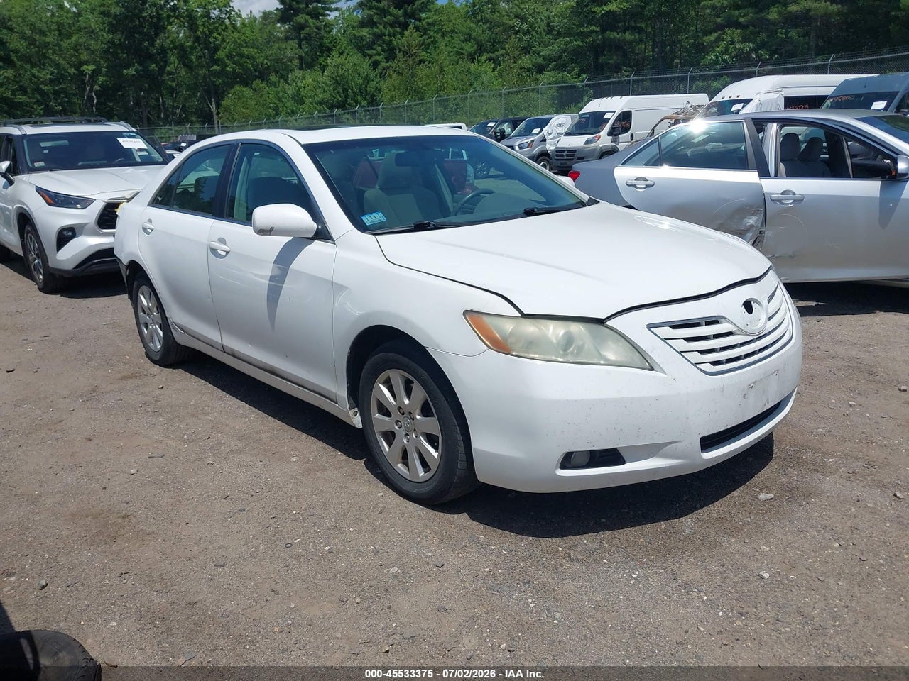 2007 TOYOTA CAMRY XLE thumbnail 2