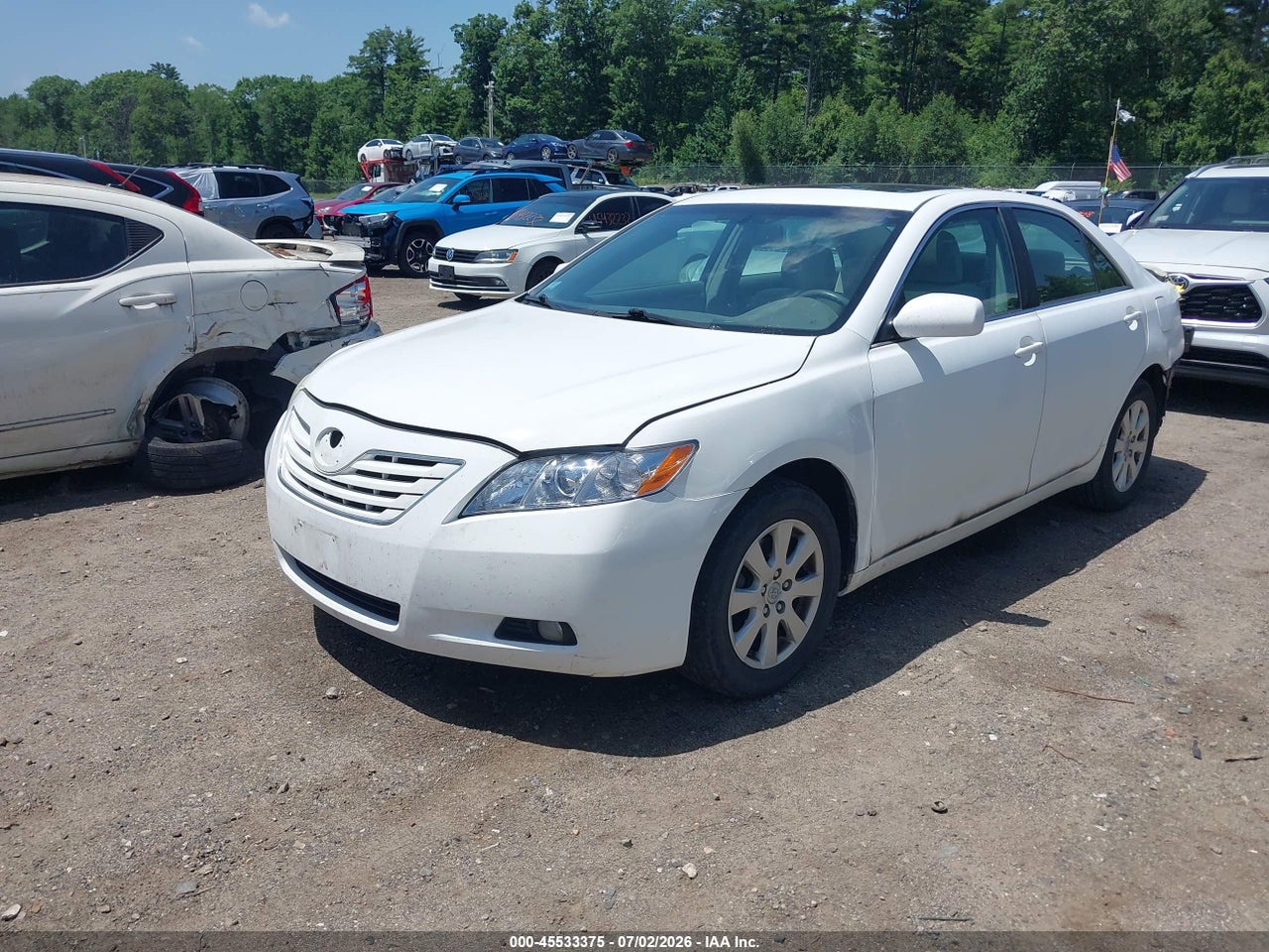 2007 TOYOTA CAMRY XLE thumbnail 3