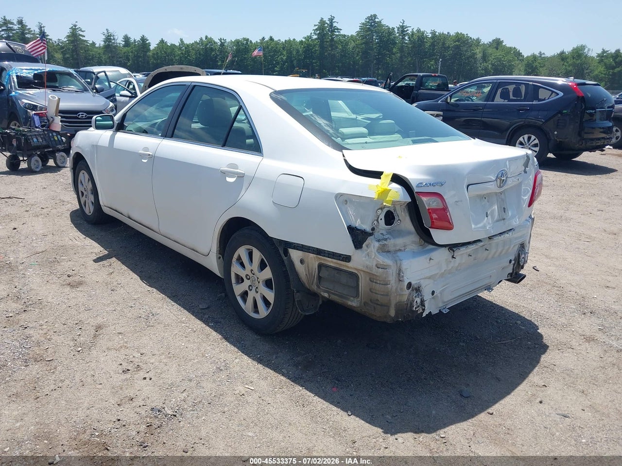 2007 TOYOTA CAMRY XLE thumbnail 4