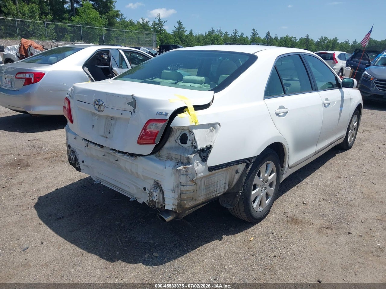 2007 TOYOTA CAMRY XLE thumbnail 5