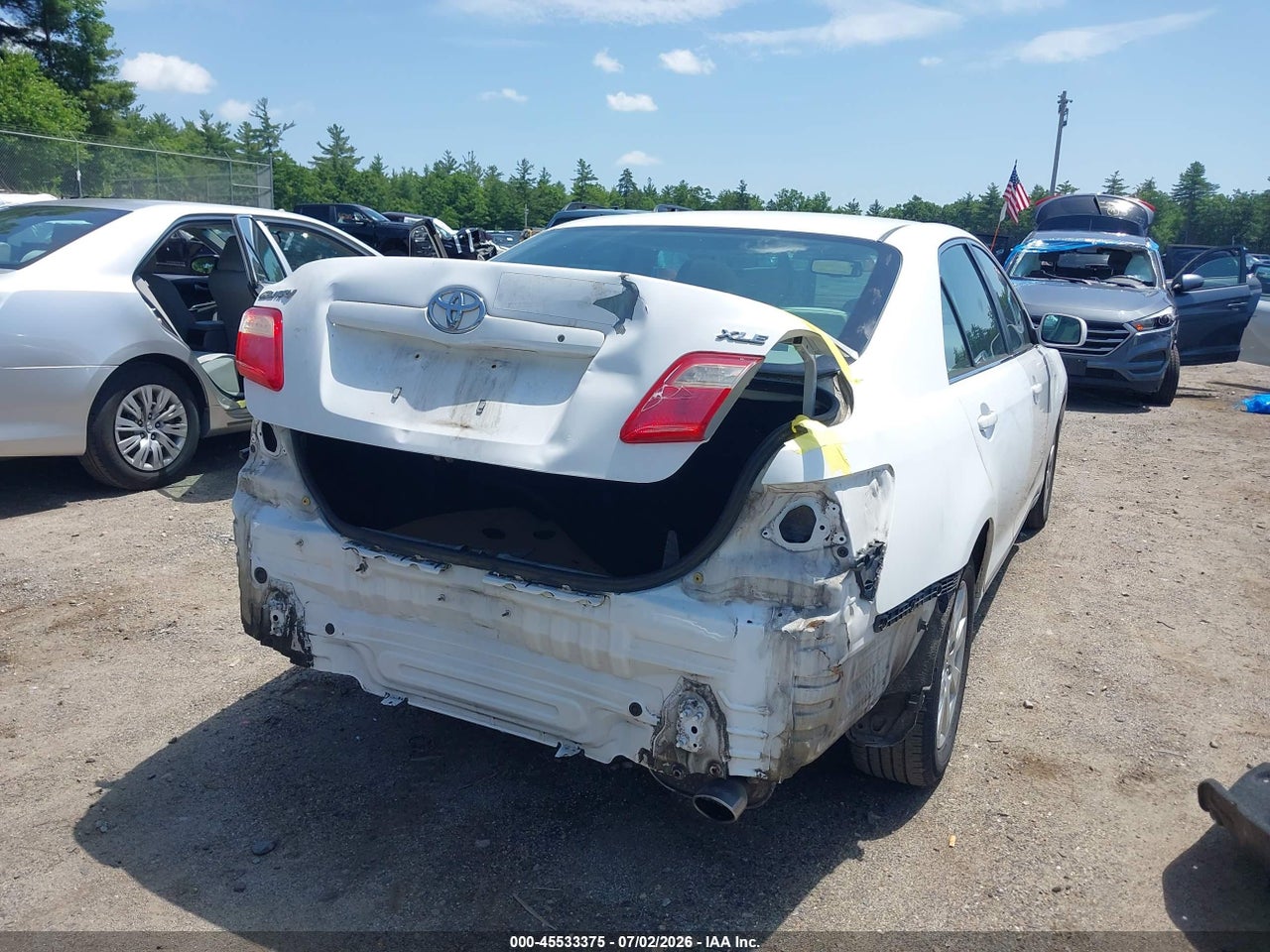 2007 TOYOTA CAMRY XLE thumbnail 7