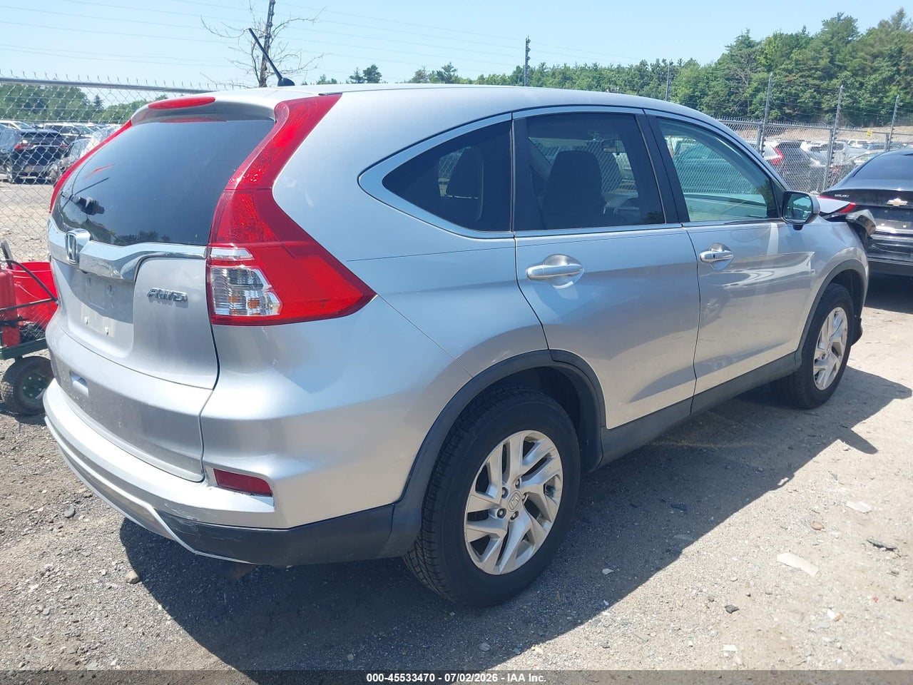 2016 HONDA CR-V EX thumbnail 5
