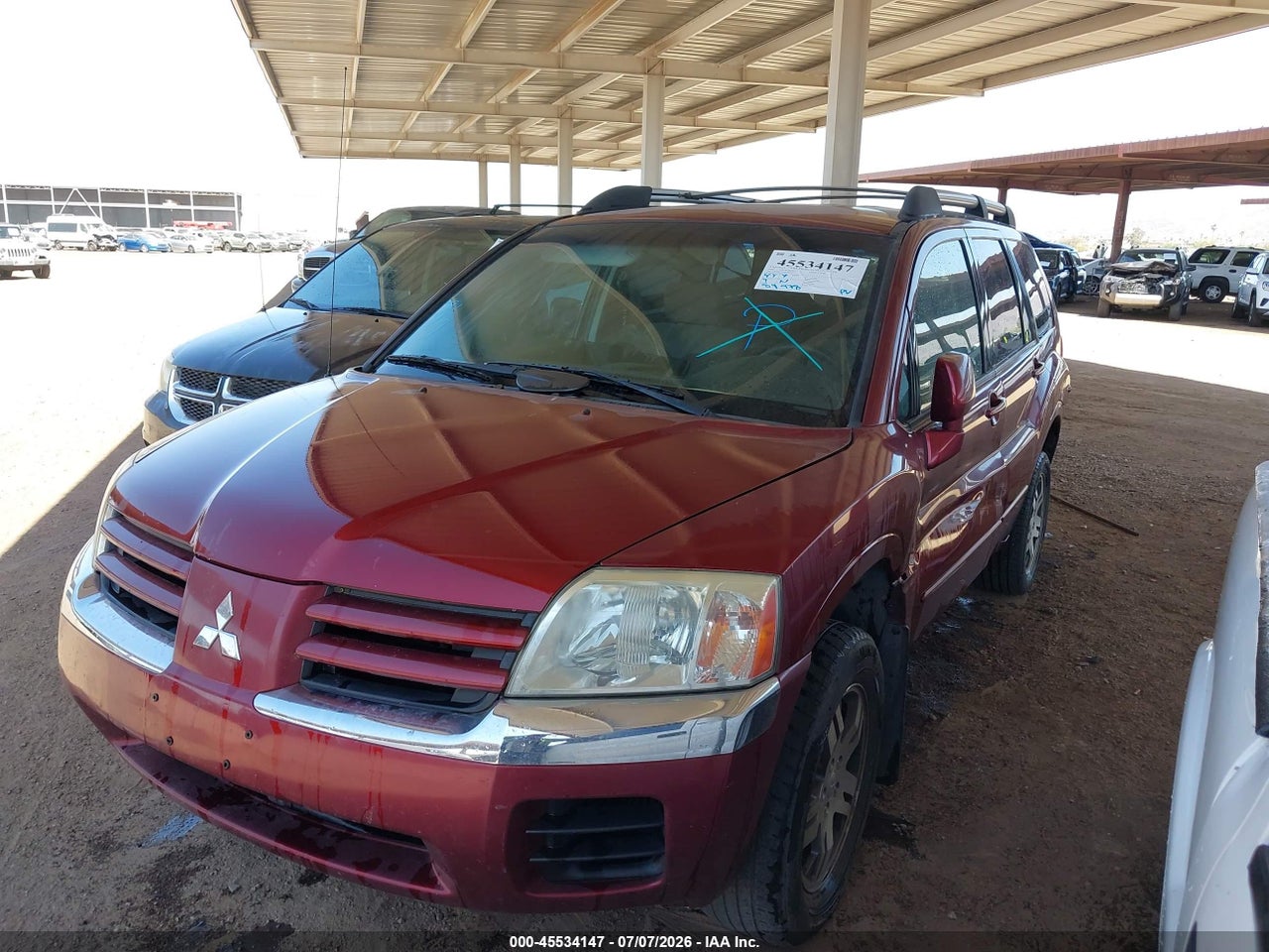 2004 MITSUBISHI ENDEAVOR XLS thumbnail 3