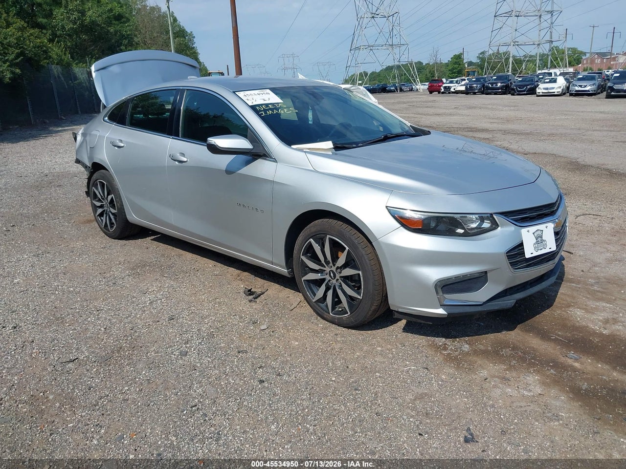 2017 CHEVROLET MALIBU 1LT thumbnail 2