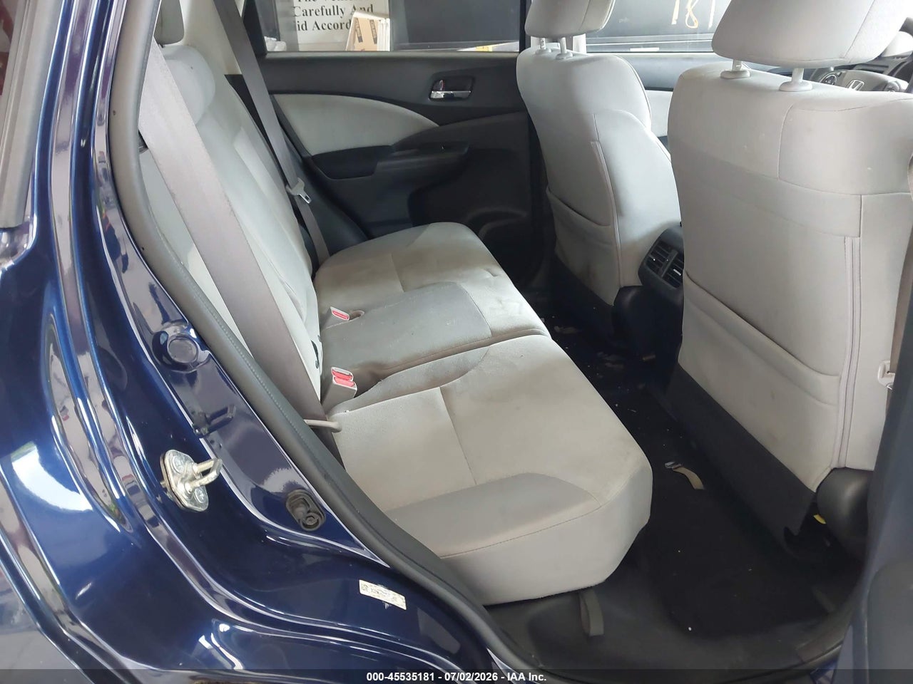 2015 HONDA CR-V EX thumbnail 9