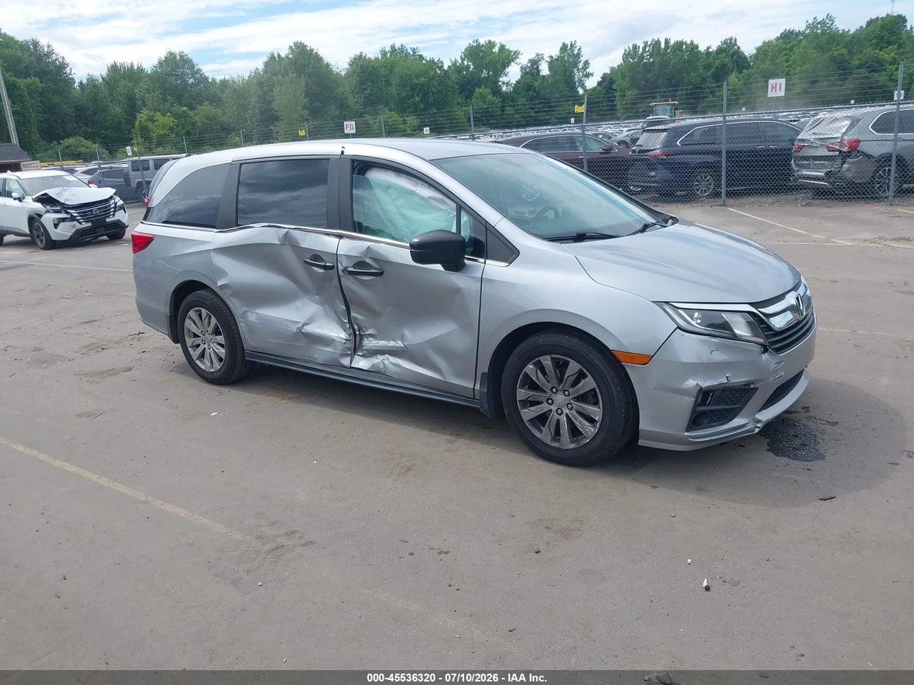 2019 HONDA ODYSSEY LX thumbnail 2