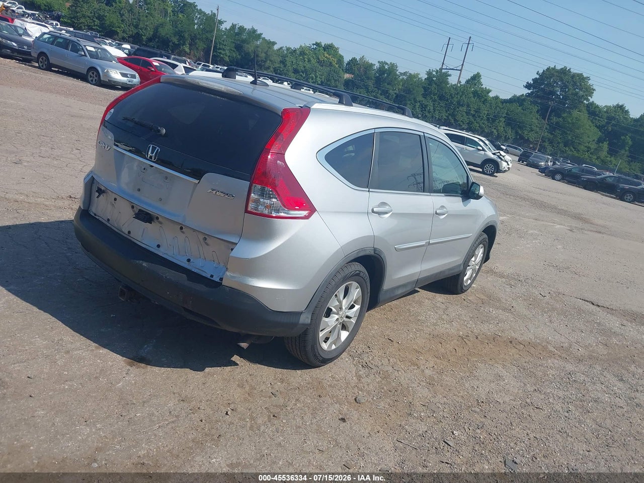 2014 HONDA CR-V EX-L thumbnail 5