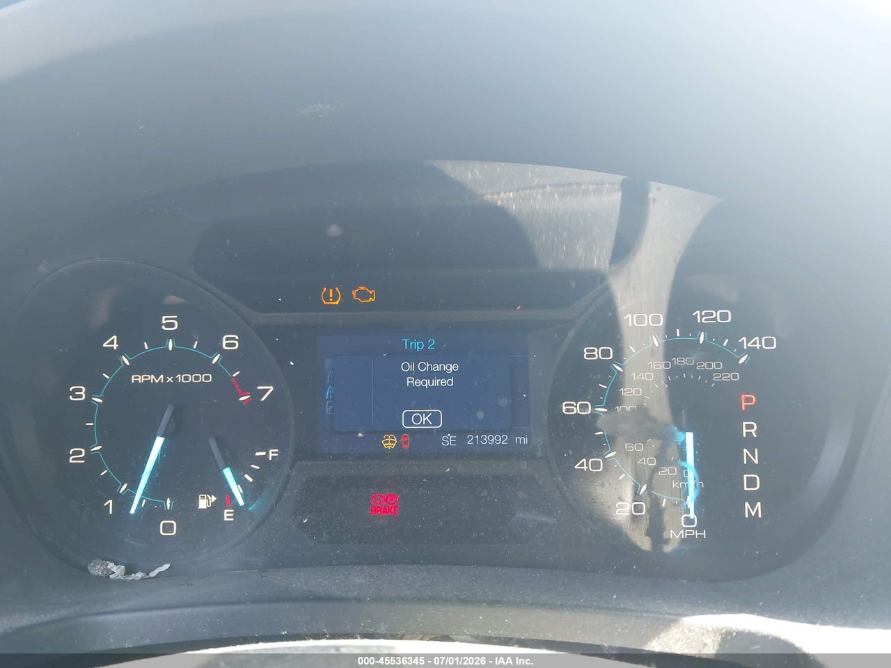 1FM5K7B8XFG****** · 2015 FORD EXPLORER   · 7/12