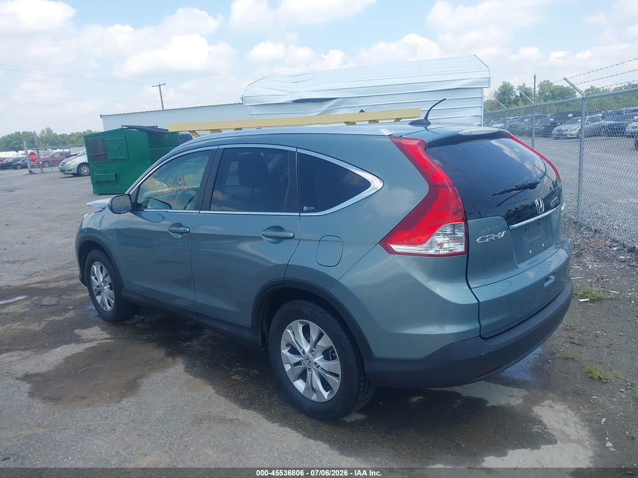 2012 HONDA CR-V EX-L thumbnail 4