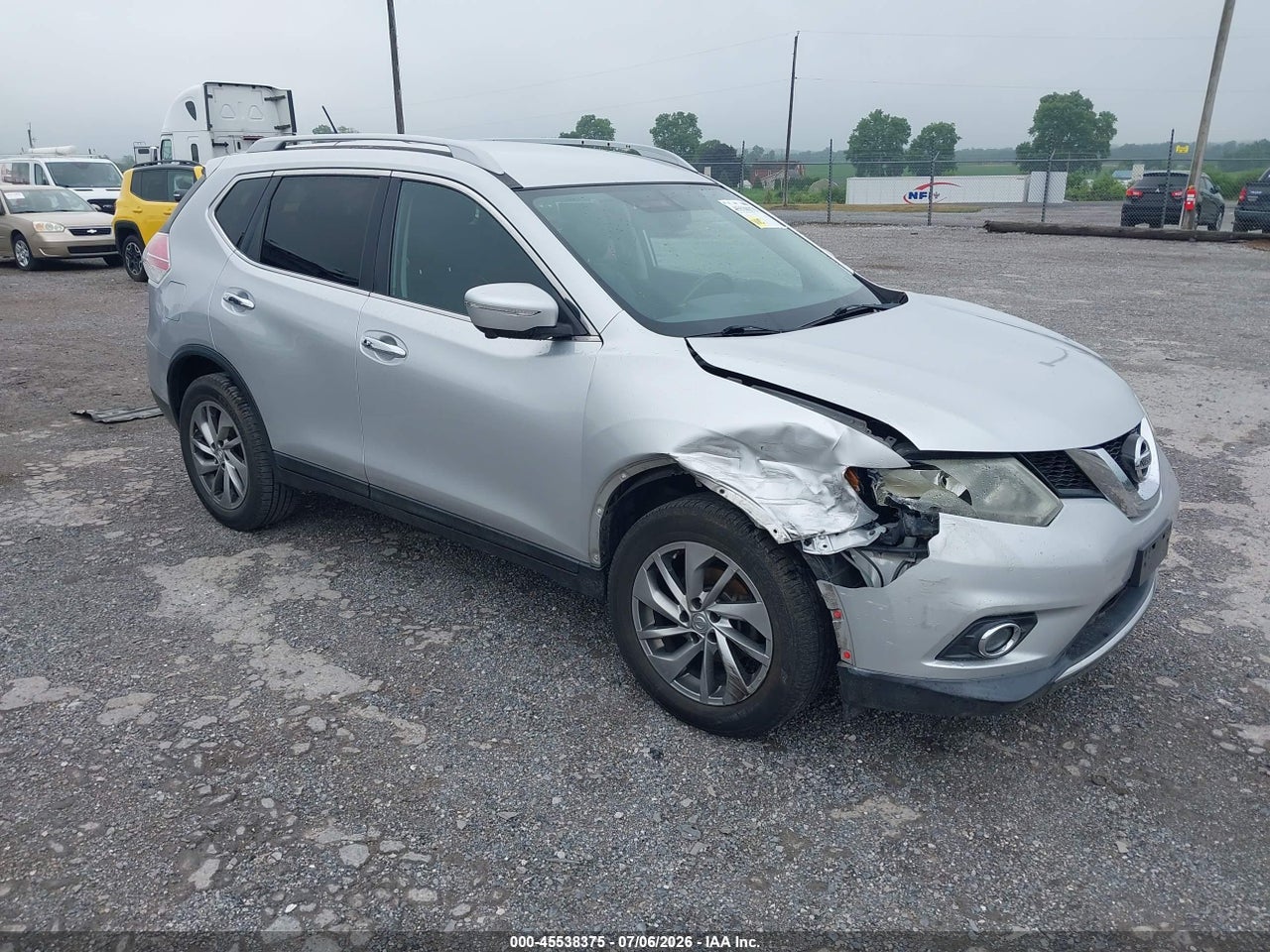 2014 NISSAN ROGUE SL thumbnail 2
