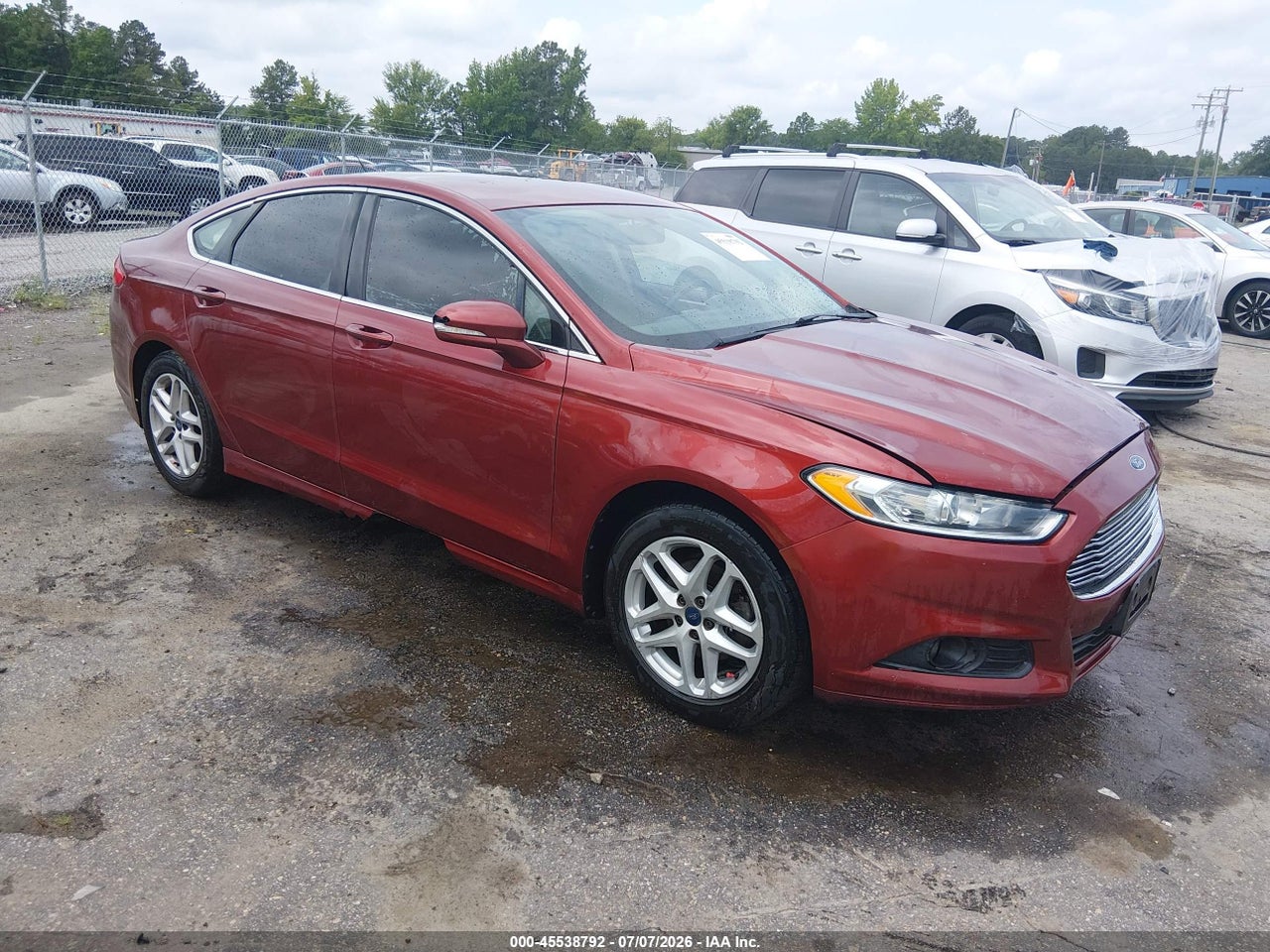 2014 FORD FUSION SE thumbnail 2