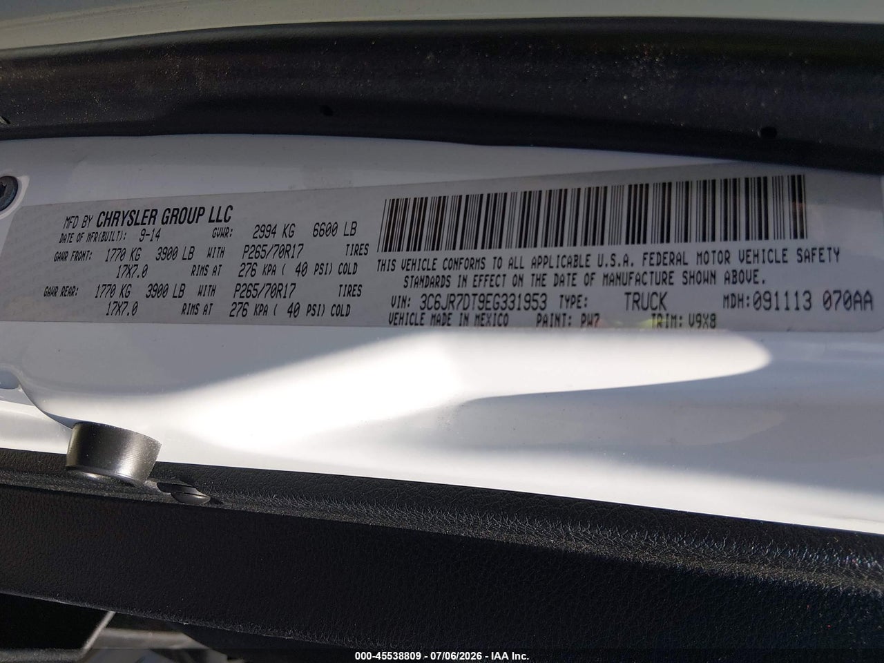 2014 RAM 1500 TRADESMAN thumbnail 10