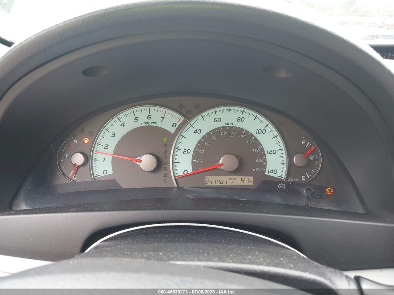 2008 TOYOTA CAMRY CE/LE/XLE/SE thumbnail 8