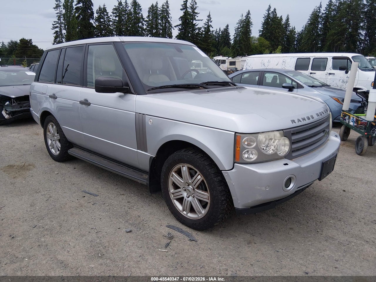 2008 LAND ROVER RANGE ROVER HSE thumbnail 2
