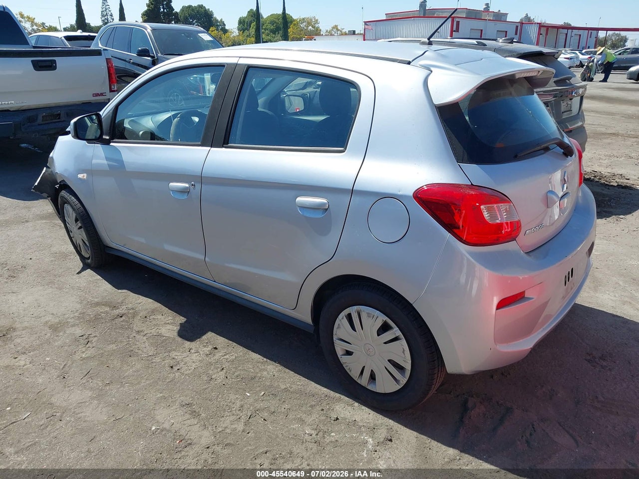 2020 MITSUBISHI MIRAGE ES thumbnail 4